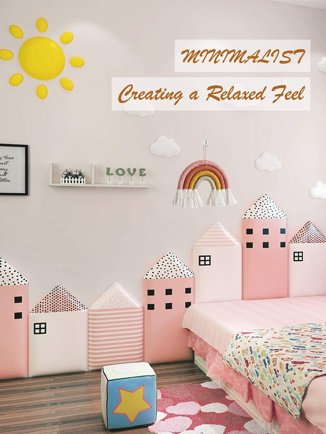 Rainbow Wall Decor - Handmade Macrame