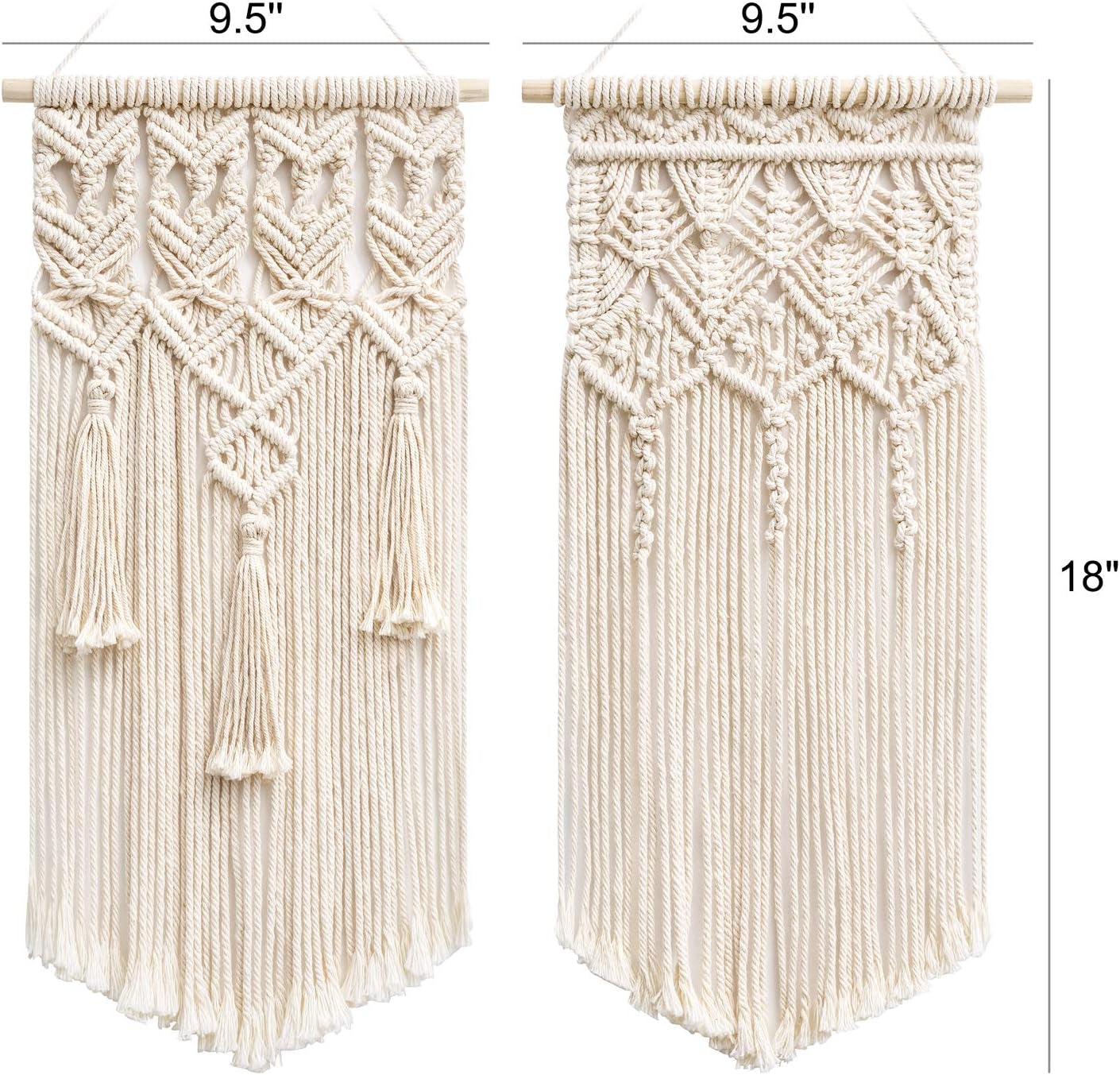 Macrame Tapestry - Set of Two